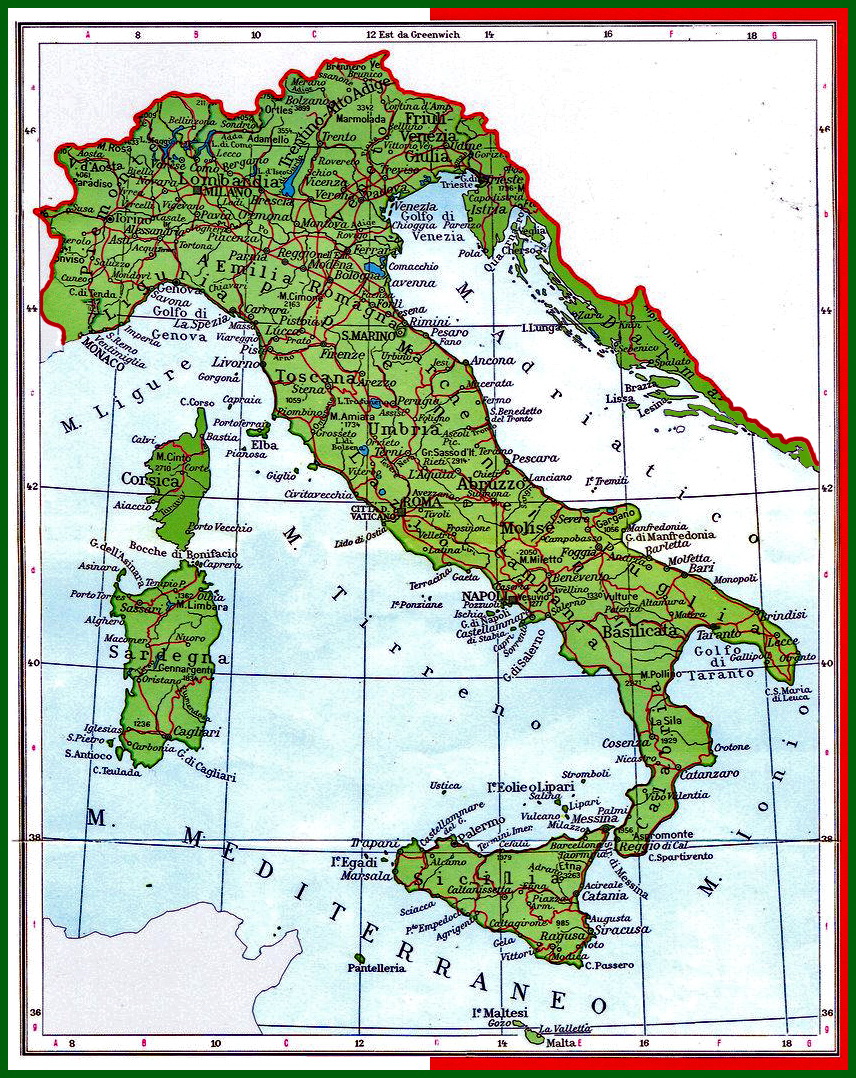 Karta dalmacija Dalmacija I
