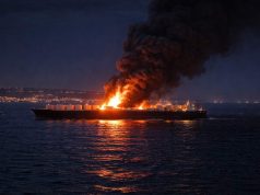Ruski tanker za LNG je u plamenu u Sredozemnom moru nakon što su ga napale „nepoznate“ osobe
