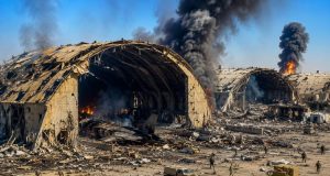 Iranske rakete sravnile američke hangare u Jordanu
